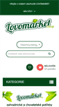Mobile Screenshot of lovomarket.cz